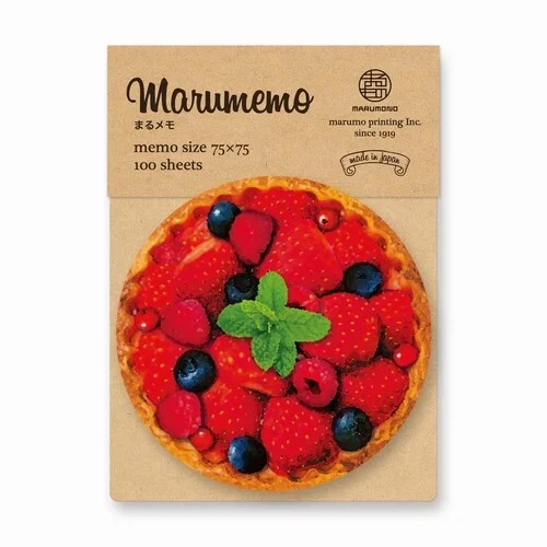 Bloc Notes Tarte Fruits Rouges Organisation maison solutions rangement