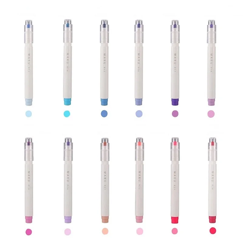 Surligneurs Pois Kobaru Maru Liner Organisation maison solutions rangement