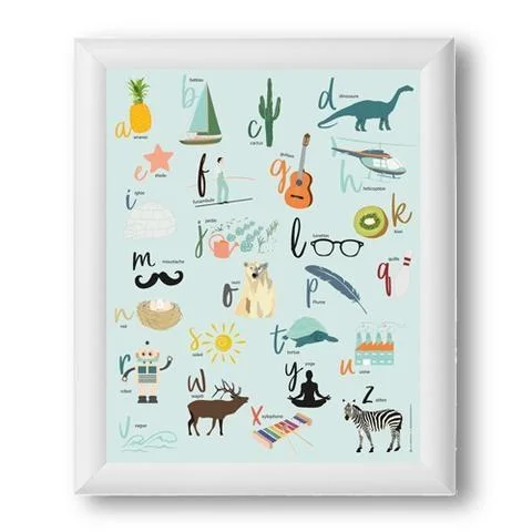 Lili Graffiti - Affiche - ABC Français||Lili Graffiti - ABC French Poster - Boutique Bébé en Ligne : Soins, Jouets et Articles Maison Graffiti - Réalise un lettrage de style art urbain | Distribution Prologue